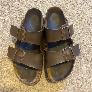 Womens brown birkenstock sandals